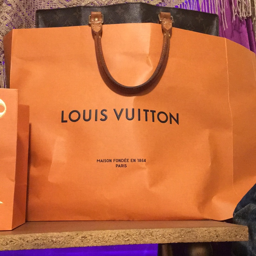 Large Louis Vuitton Shopping Bag